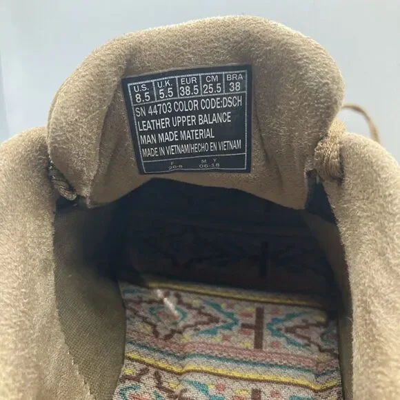 NEW SKECHERS Shoe 8.5 BIKER RELAX FIT CONTAINED Suede LaceUp Comfort Sneaker (K) - Picture 9 of 12